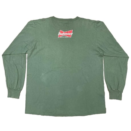 Budweiser 1996 CROCODILE&FROGS LS SAGE GREEN CHANGES LARGE 2695
