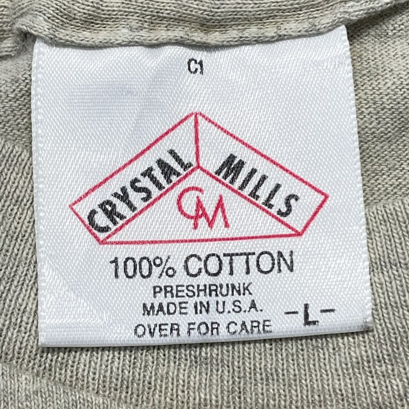 JANET JACKSON WORLD TOUR TEE BEIGE CRYSTAL MILL