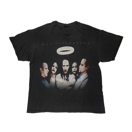 MARILYN MANSON 1997 CENTER RING MEMBER TEE FITS L-XL 4271 0302