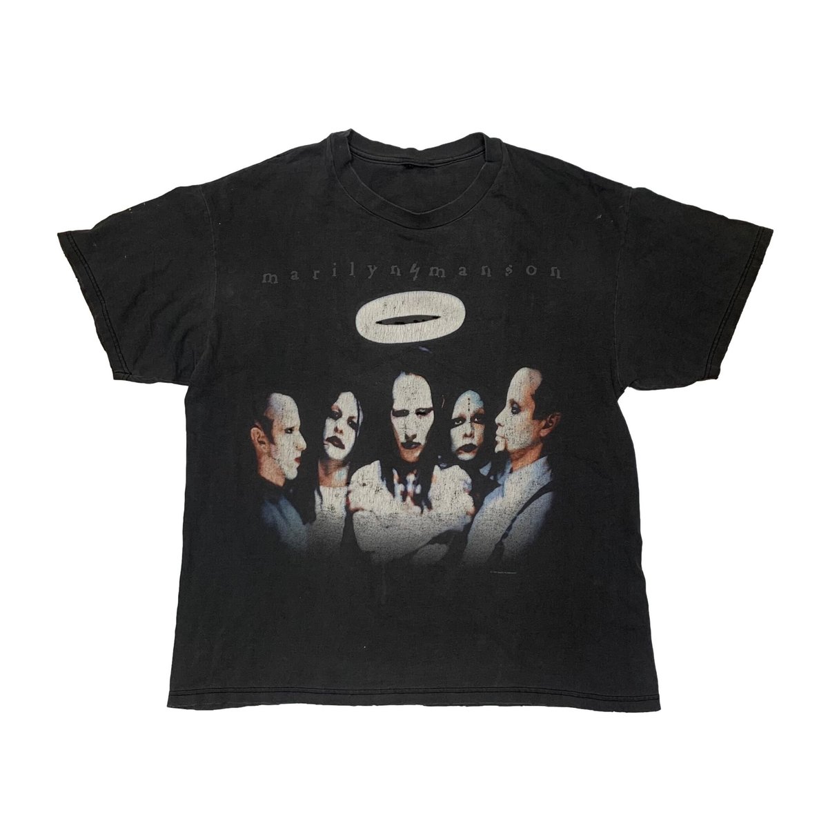 MARILYN MANSON 1997 CENTER RING MEMBER TEE FITS