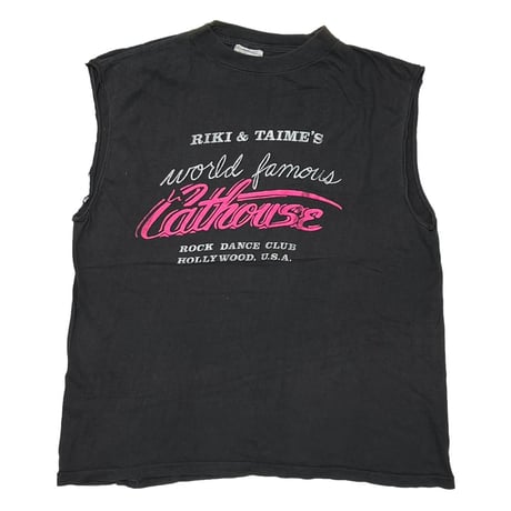 CAT HOUSE RIKI & TAIME'S ROCK DANCE CLUB SLEEVELESS XL 4927
