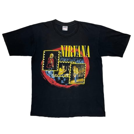 NIRVANA 1997 PHOTO TEE ALLSPORT LARGE 0721