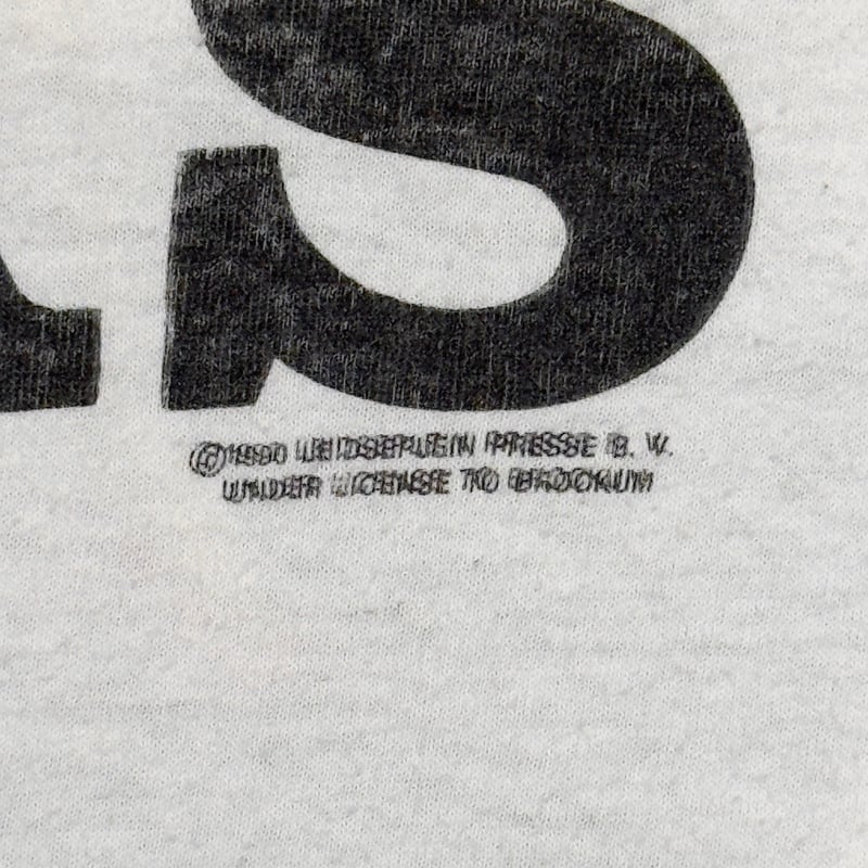 AC/DC 1990 MONEY TALKS WORLD TOUR 1990/91 WHITE