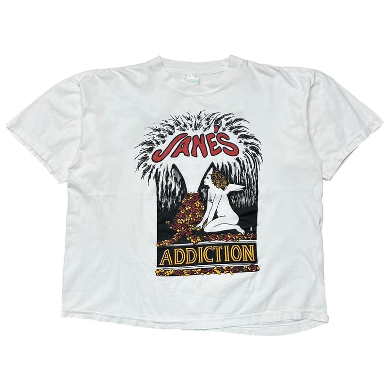 JANE'S ADDICTION TRIPLE X RECORDS WHITE FITS XL
