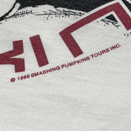 THE SMASHING PUMPKINS 1996 LEAVE ME ALONE WHITE CHAMP XL 6925