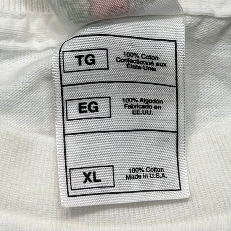 CRAZY GIRLS RIVIERA HOTEL WHITE FRUIT OF THE LOOM XL 3694