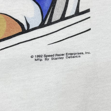 SPEED RACER 1992 GO WHITE STANLEY DESANTIS XL 6913