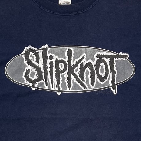 Slipknot 1999 DON'T EVER JUDGE ME NAVY TULTEX LARGE 1763