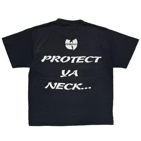 WU-TANG CLAN PROTECT YA NECK WHITE PRINT UNITED SPORT XL 1356