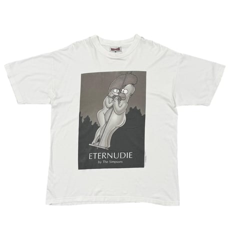 THE SIMPSONS 1995 ETERNUDIE CALVIN KLEIN PARODY WHITE REDWOOD XL 9145