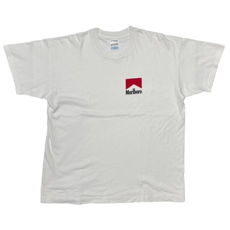 Marlboro CHEST LOGO WHITE SCREEN STARS XL 8378