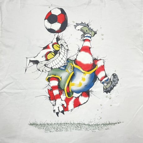 ALICE IN WONDERLAND CHESHIRE CAT OVERHEAD SHOOTING WHITE FITS XL 2364