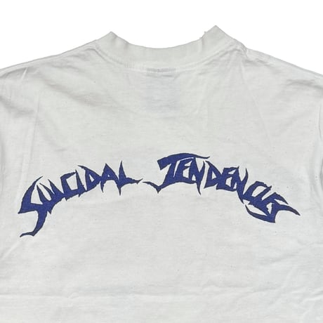 SUICIDAL TENDENCIES VENICE WHITE GIANT BY TEE JAYS LARGE 4097