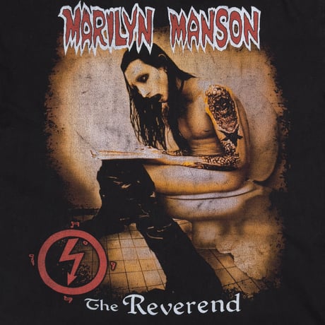 MARILYN MANSON The Reverend HOODED LS FITS XL 0787
