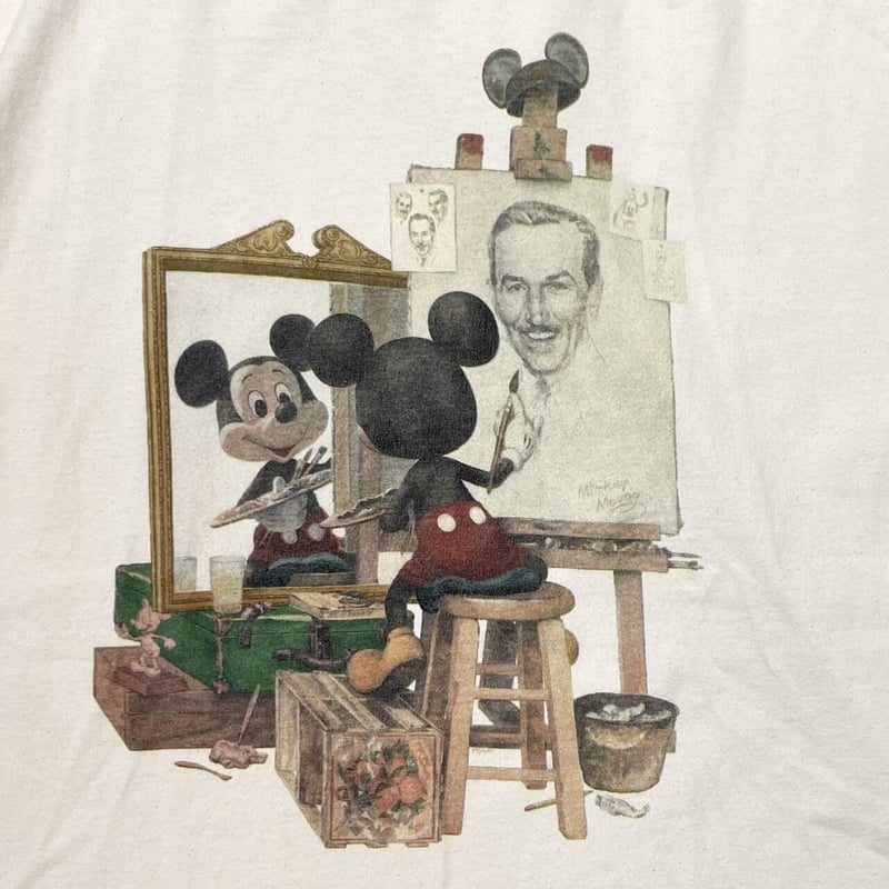 DISNEY VINTAGE MICKEY MOUSE NORMAN ROCKWELL PAR