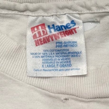 THE SAMPLES 1993 PERFORMANCE ILLUSTRATION WHITE HANES XL 5954