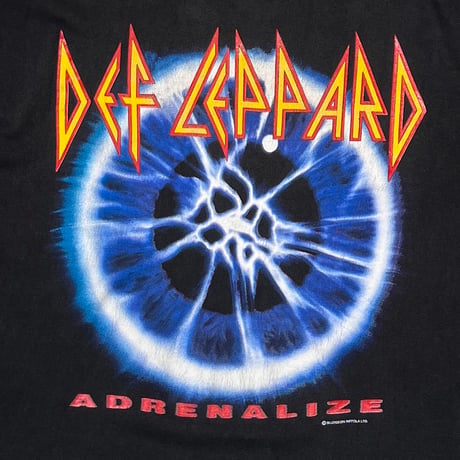 DEF LEPPARD ADRENALIZE THE 7-DAYS WEEKEND TOUR BRIGHT GREEN LARGE 4907