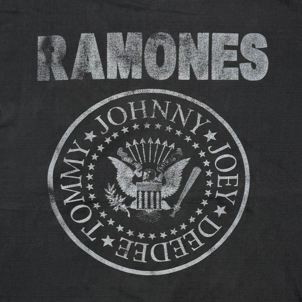 RAMONES HEY HO LET'S GO EMBLEM LOGO XL 4522 | g