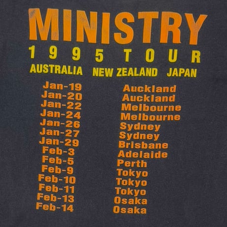 MINISTRY 1995 TOUR BROCKUM LARGE 6772