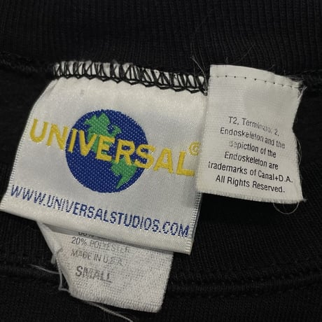 TERMINATOR 2 BURNING FACE CREWNECK SWEAT UNIVERSAL SMALL 8313