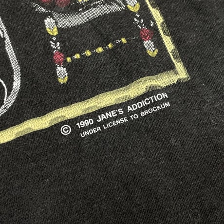 JANES ADDICTION 1990 BROCKUM LARGE TEE