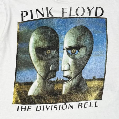 PINK FLOYD DIVISON THE DIVISION BELL BACK SOLD OUT SOLAR TEE WHITE LARGE 6637