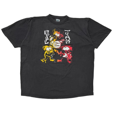 PEARL JAM ALIVE MEMBER GRADATION ILLUSTRATION BOOTLEG BLUE RAIN XL 5091