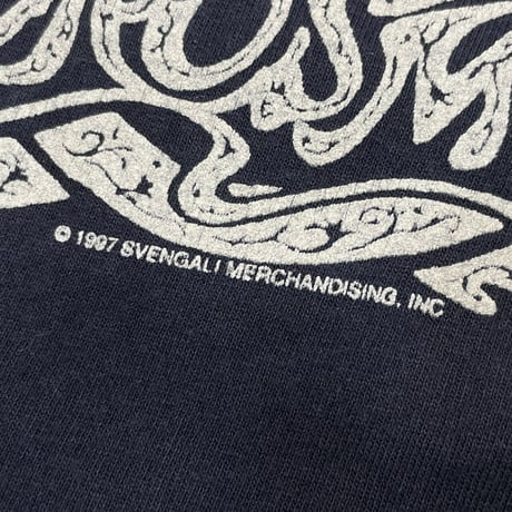 AERO SMITH 1997 LOGO TEE NAVY/WHITE GIANT LARGE 9060