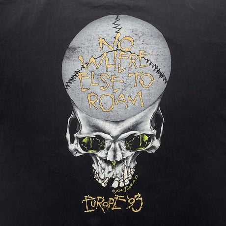 METALLICA PUSHEAD NOWHERE ELSE TO ROAM EUROPE '93 FITS XL 7952