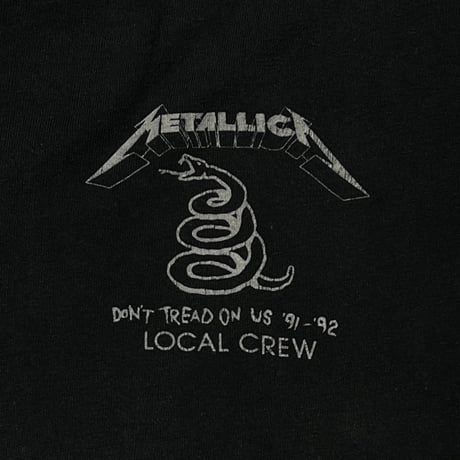 METALLICA LOCAL CREW BROCKUM XL 8181