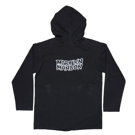 MARILYN MANSON The Reverend HOODED LS FITS XL 0787