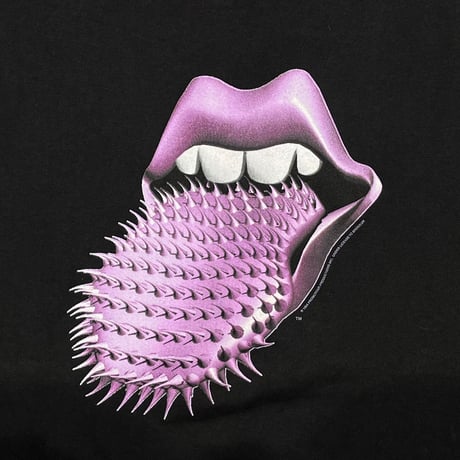 ROLLING STONES VOODOO LOUNGE PURPLE SPIKE TONGUE 1994 BROCKUM XL 0815