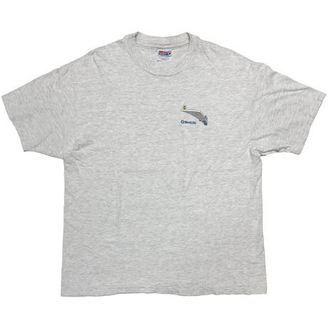PEANUTS Metlife GET MET IT PAYS CORPORATE CHALLENGE 1996 ASH GREY HANES XL 6731