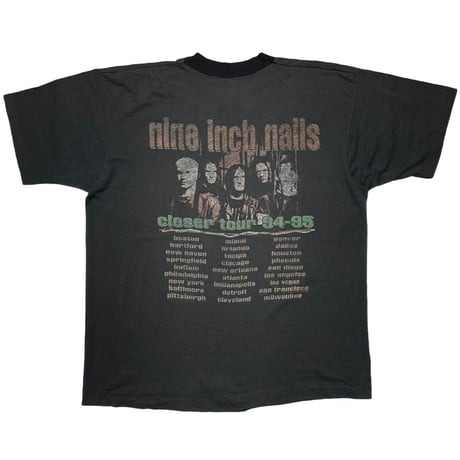 NINE INCH NAILS CLOSER TOUR 94-95 XL 0105