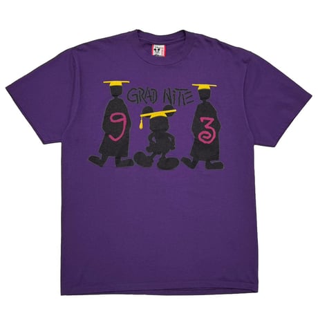 DISNEY VINTAGE GRAD NITE '93 PURPLE L/XL 0958