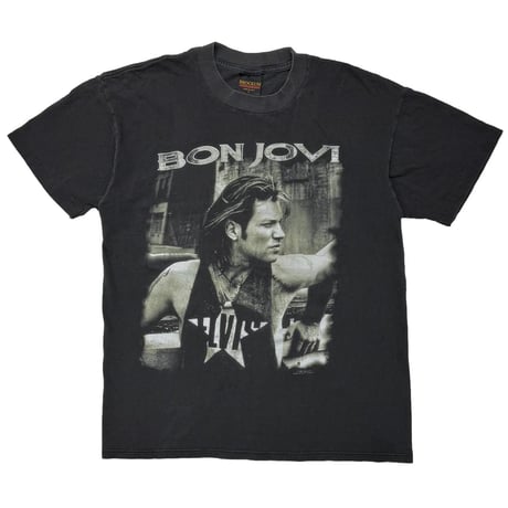 BON JOVI WORLD TOUR 1993 ELVIS TANKTOP BROCKUM LARGE 4181