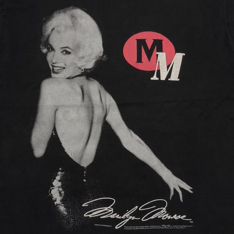 MARILYN MONROE 1995 PORTRAIT AUTOGRAPH FRUIT OF THE LOOM LARGE 6936