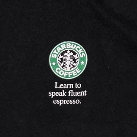 STARBUCKS COFFEE EXPLORE ESPRESSO BLACK ONEITA LARGE 7354