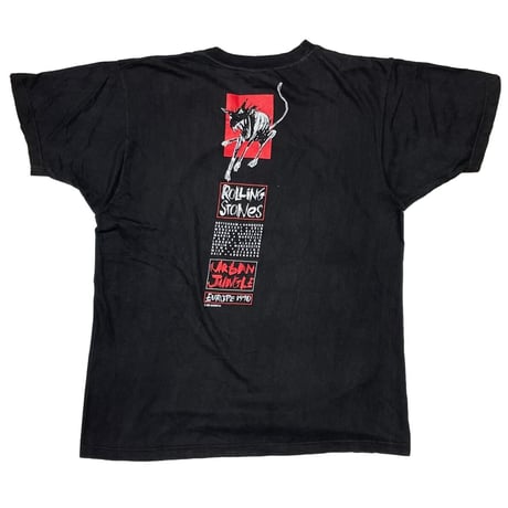 THE ROLLING STONES EUROPE 1990 URBAN JUNGLE BLACK LARGE 7796