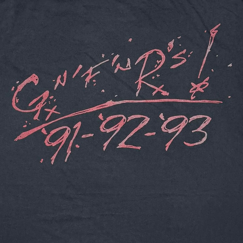 値下げ★Guns N' Roses★1989年製 80's Vintage Guns N' Roses 'Los Angels Coliseum 1989 Tour'T