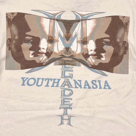MEGADEATH YOUTH ANASIA FRONT EYE NATURAL FITS LARGE 3187