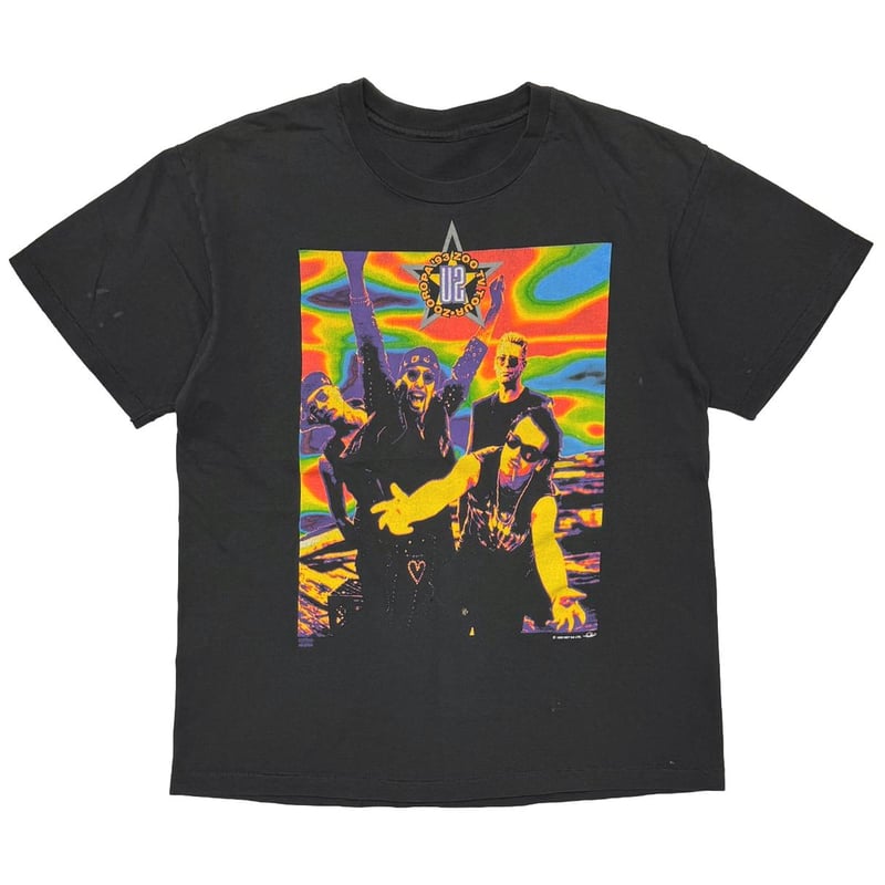 U2 ZOOROPA 1993 THERMOGRAPHY FITS LARGE 5398 |