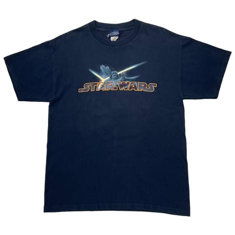 STAR WARS EPISODE 4 DOUBLE SIDE PRINT NAVY LARGE 0778