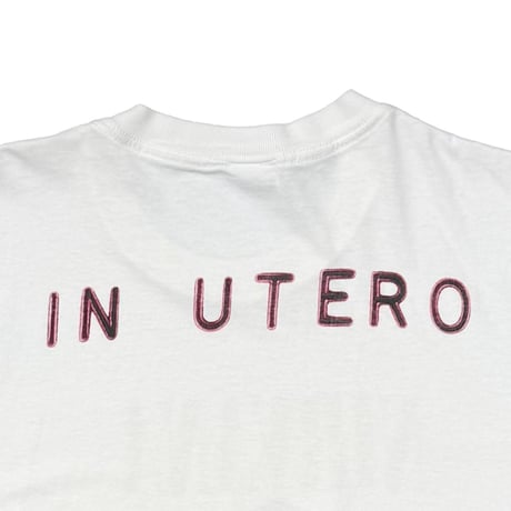 NIRVANA 1993 IN UTERO WHITE DELTA XL 0006