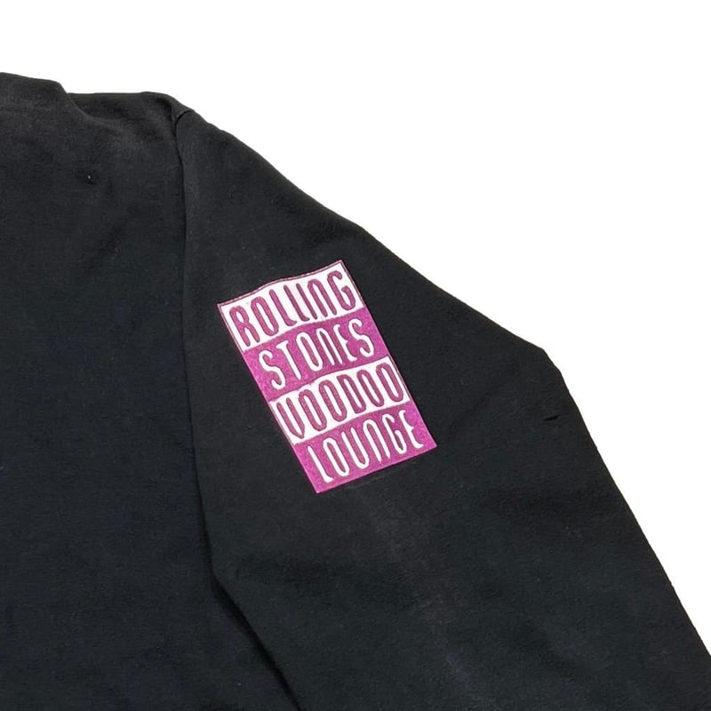 ROLLING STONES SPIKE TONGUE PURPLE HOODIE LS BR