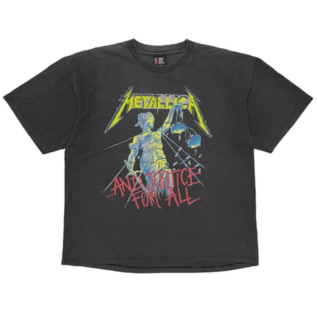 METALLICA AND JUSTICE FOR ALL GIANT FITS XL 4864
