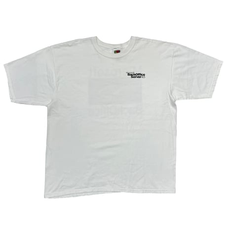 MICROSOFT BACKOFFICE SERVER 4.5 TEE WHITE FRUIT OF THE LOOM XL 8951