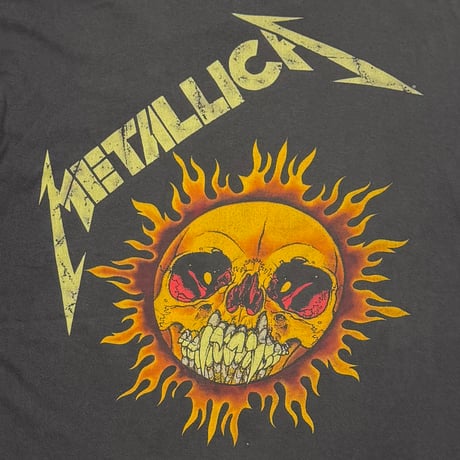 METALLICA PUSHEAD SIDE FLAME GIANT LARGE 0295