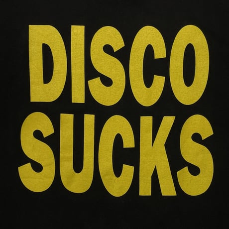 OLD & VINTAGE 1996 DISCO SUCKS NO SATURDAY NIGHT FEVER FITS XL 0032