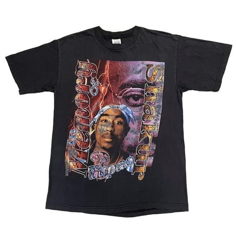 2PAC IN MEMORY OF TUPAC SHAKUR RAP DESIGN  EVANS LARGE 2138